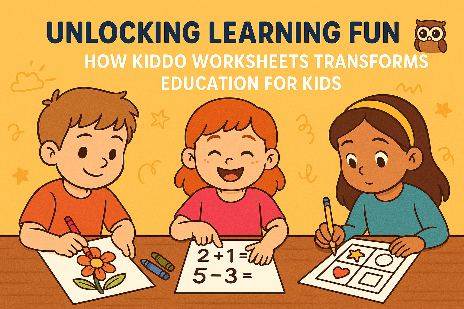 Unlocking Learning Fun: How Kiddo Worksheets Transforms Education for Kids