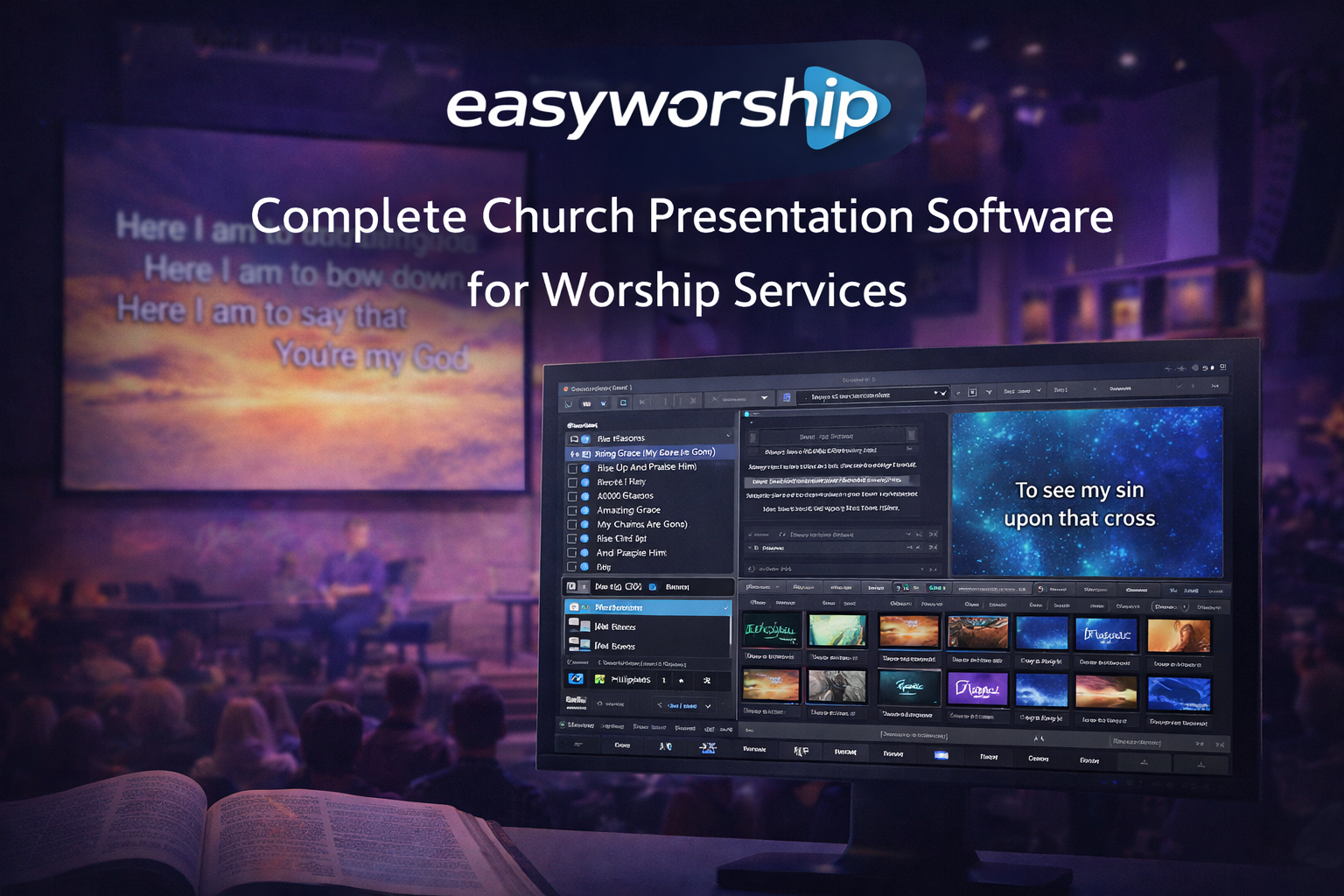 EasyWorship – Powerful Church Presentation & Worship Media Tool