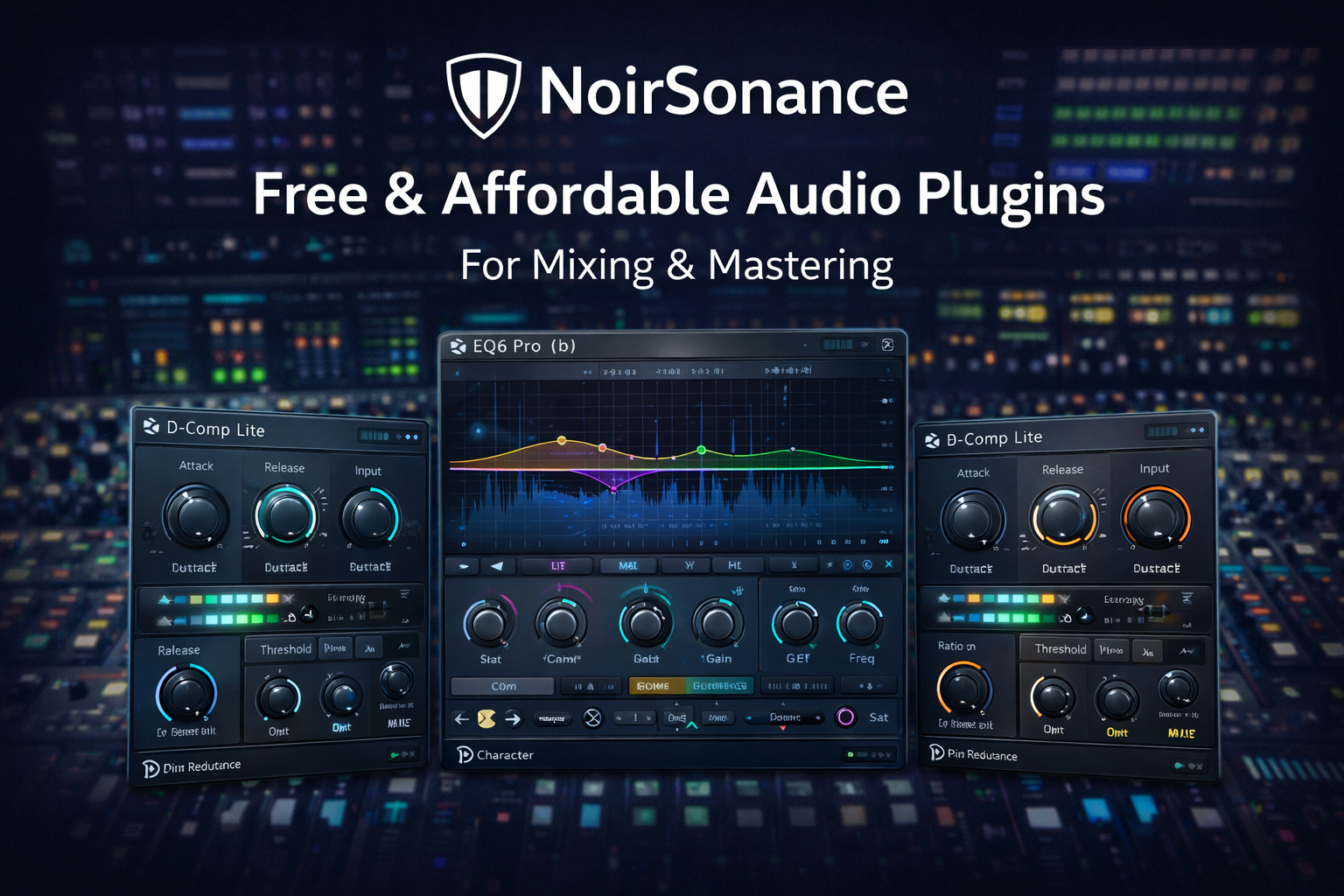 Free Download All 12 NoirSonance Plugins for Mixing & Mastering