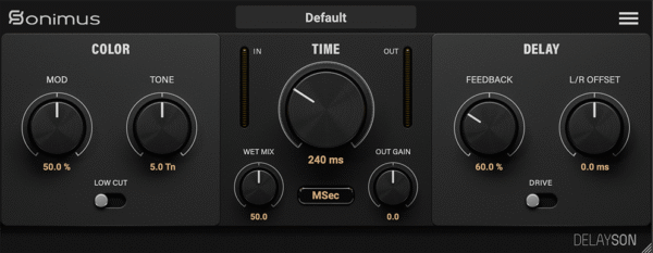 DelaySon 1.0.2 for Windows – Creative Delay Plugin for Music Production