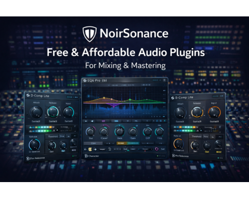 NoirSonance 12 Plugins for Mixing & Mastering All Free Download