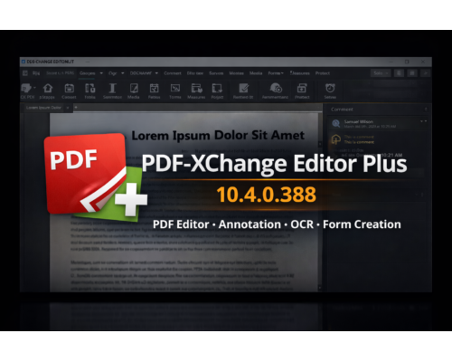 PDF-XChange Editor Plus 10.4.0.388 – Powerful PDF Editing & Annotation Software