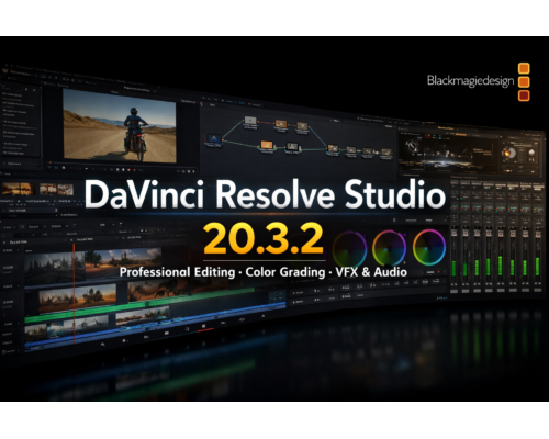 DaVinci Resolve Studio 20.3.2 – Professional Video Editing, Color Grading & Post-Production Software