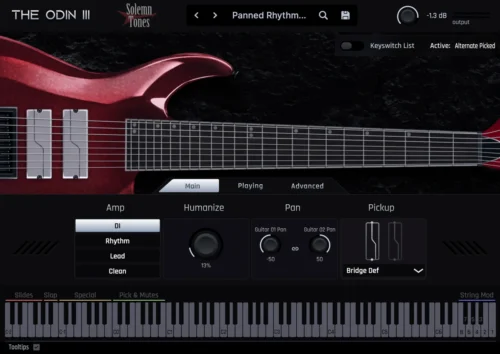 Odin III – Modern Metal Guitar Plugin for Heavy Riffs & High-Gain Tones