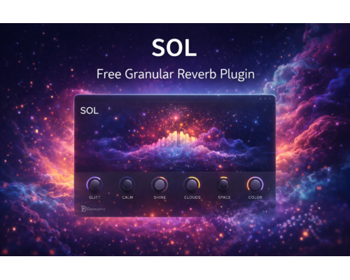 SOL by Dawesome Music — Free Granular Ambient Reverb Plugin for Creative Sound Design