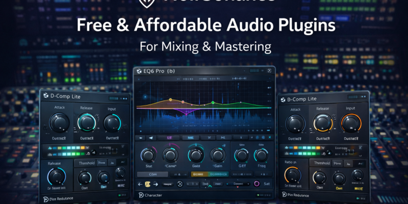 NoirSonance 12 Plugins for Mixing & Mastering All Free Download