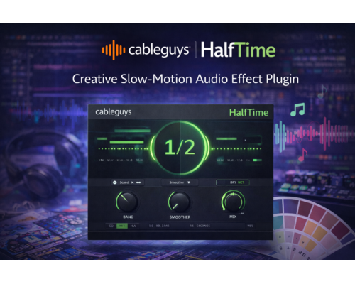 HalfTime Plugin – Creative Time-Stretch Effect for Hip-Hop, Trap & EDM Producers